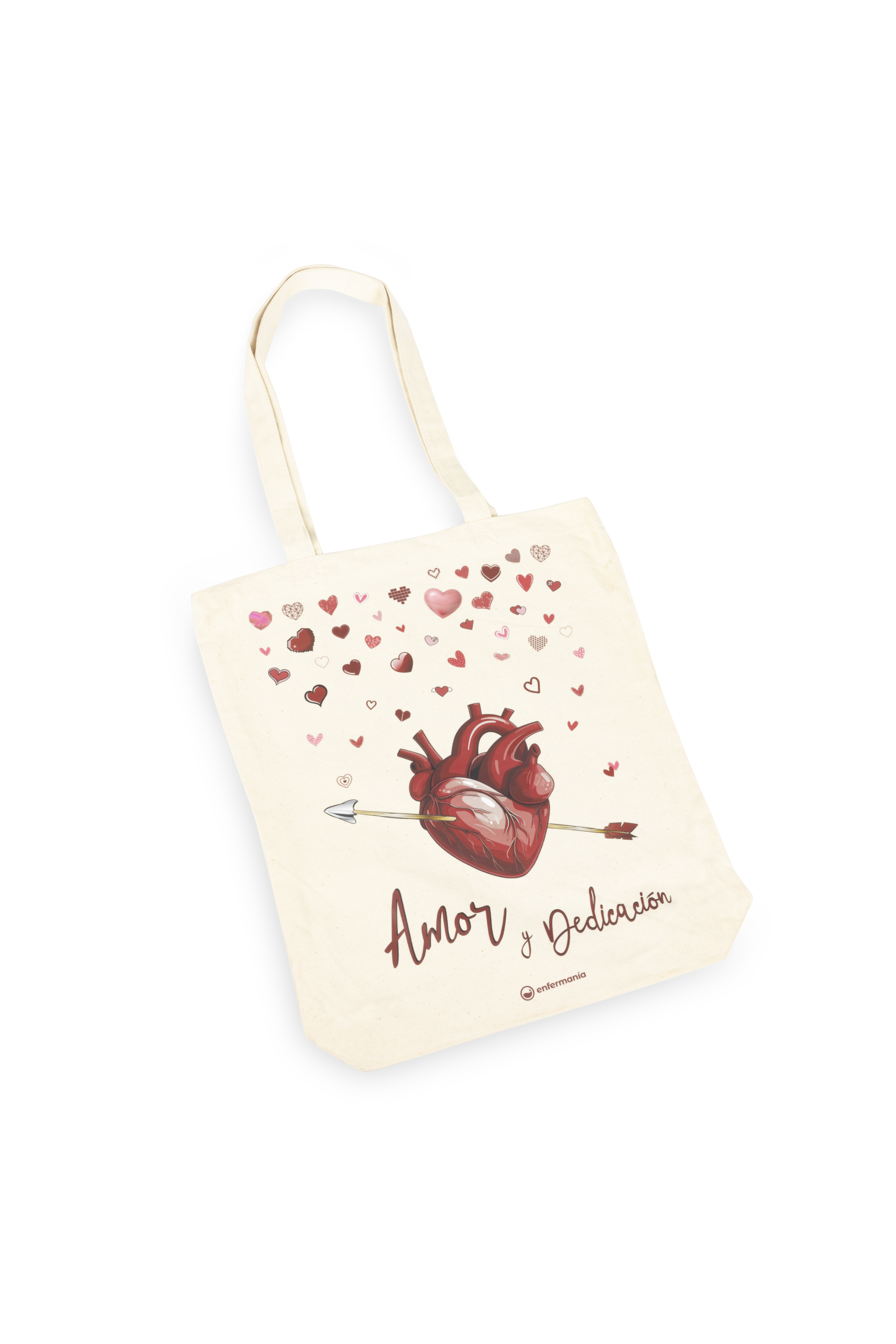 Enfermania Amor Propio sac tote en coton naturel 270 gr