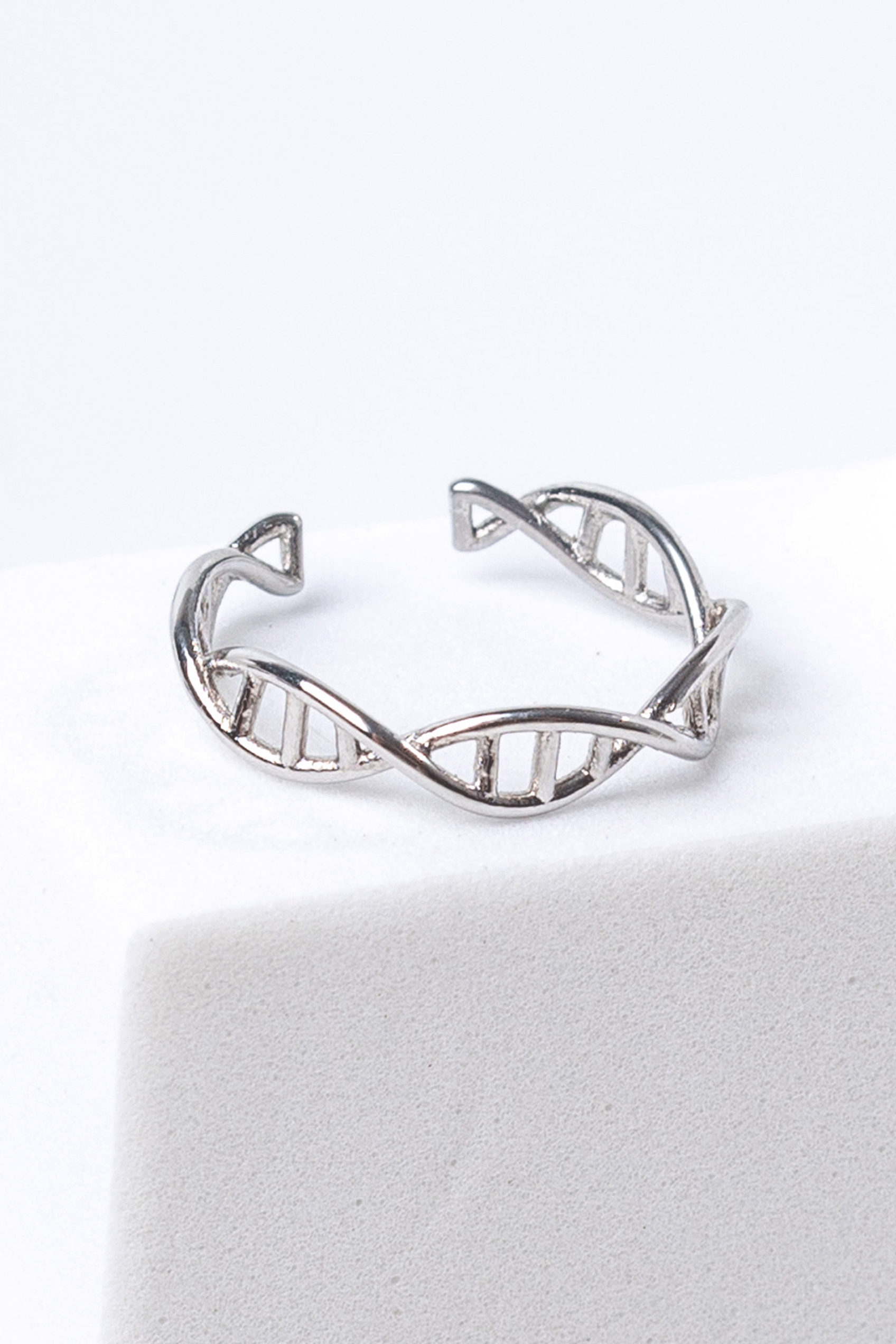 Enfermania Accesorios ADN bague acier taille S argent
