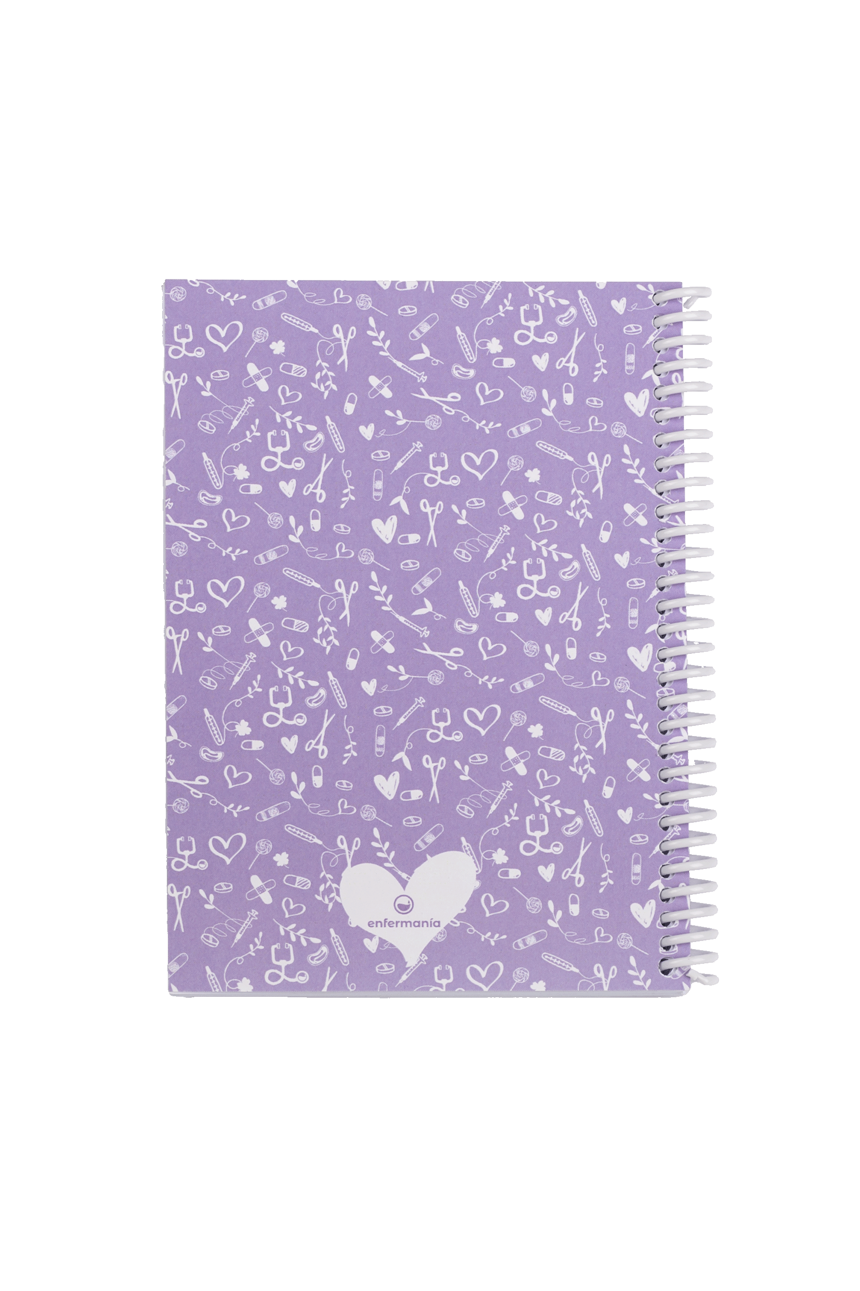 Enfermania Sweet Lavanda carnet A6 poche 50 pages