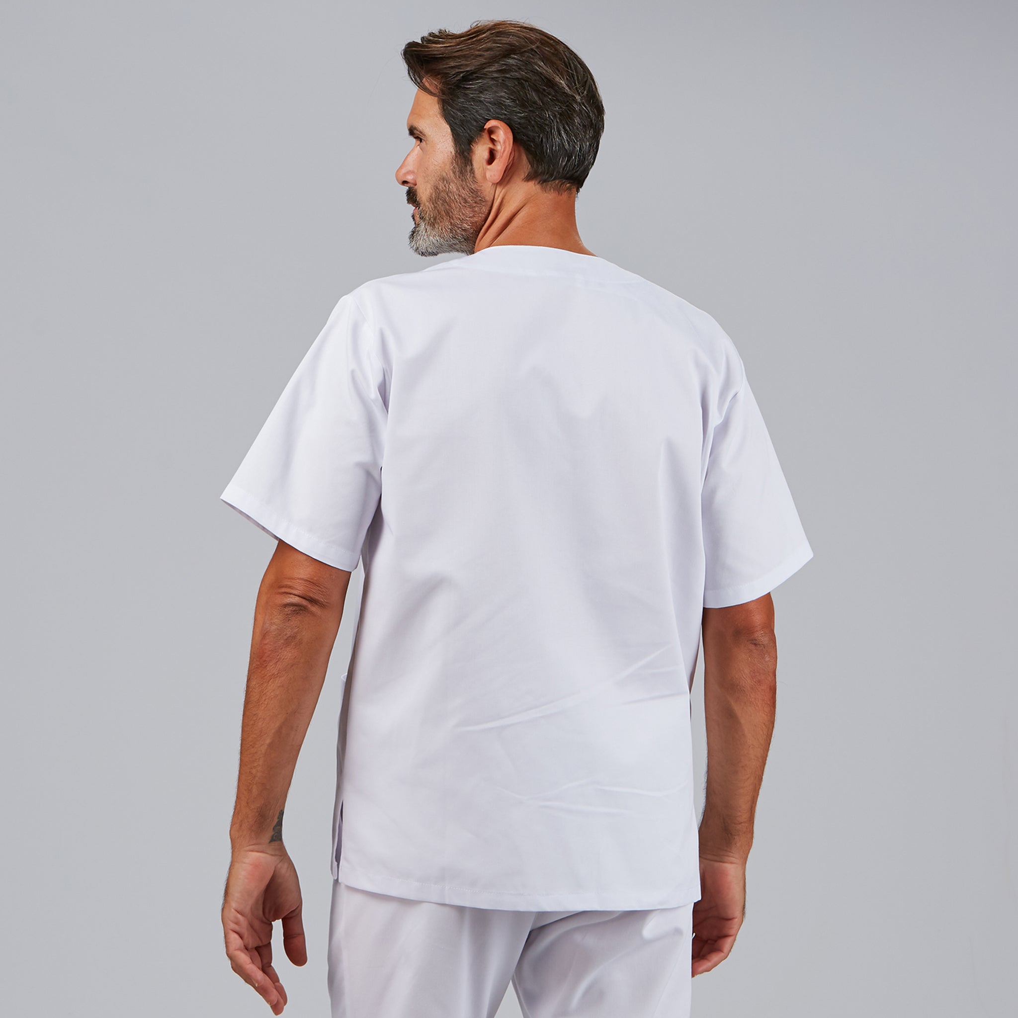 Gary's Blouses blouse médicale blanche boutons M unisexe