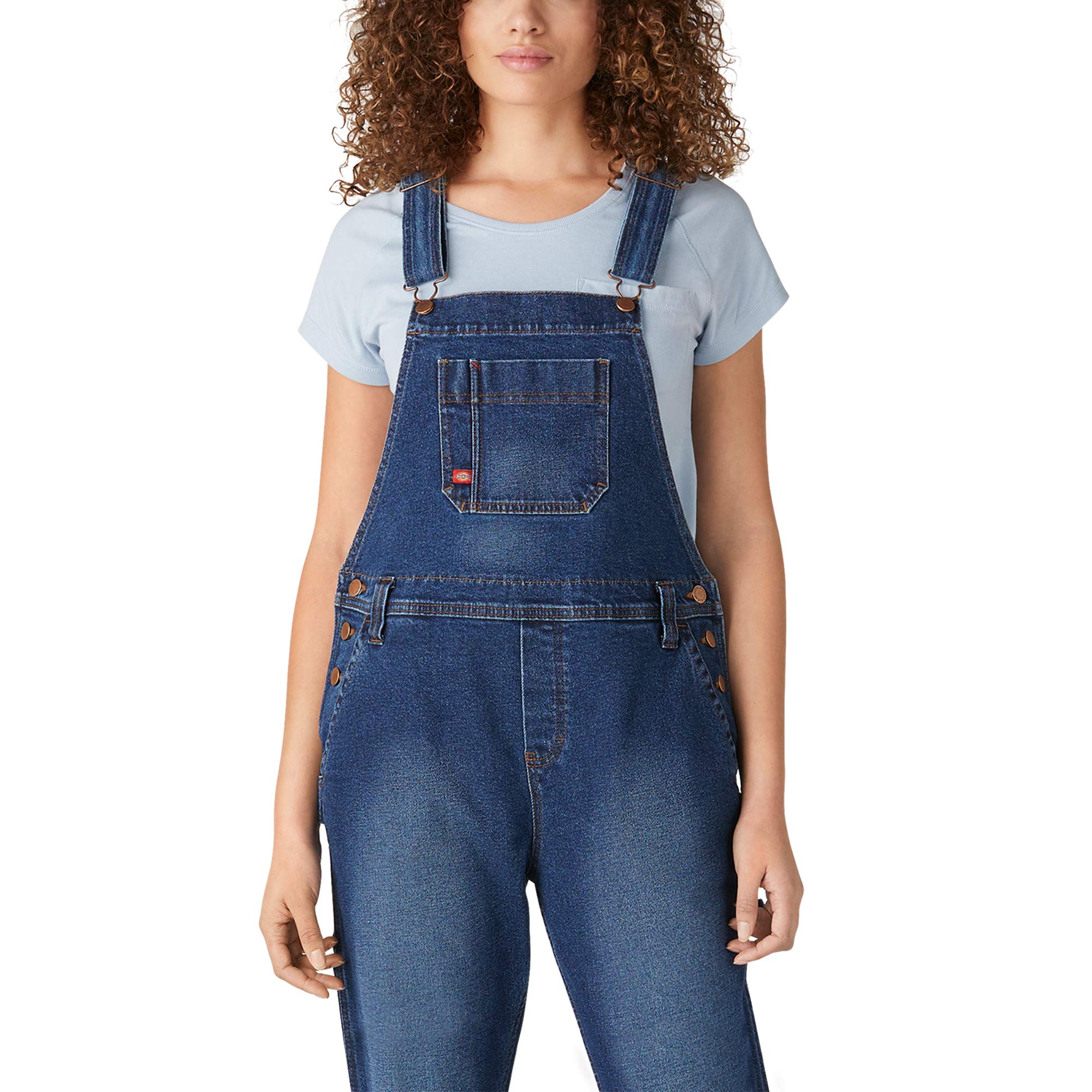 Dickies salopette femme Relaxed Bleu Denim M 8 poches