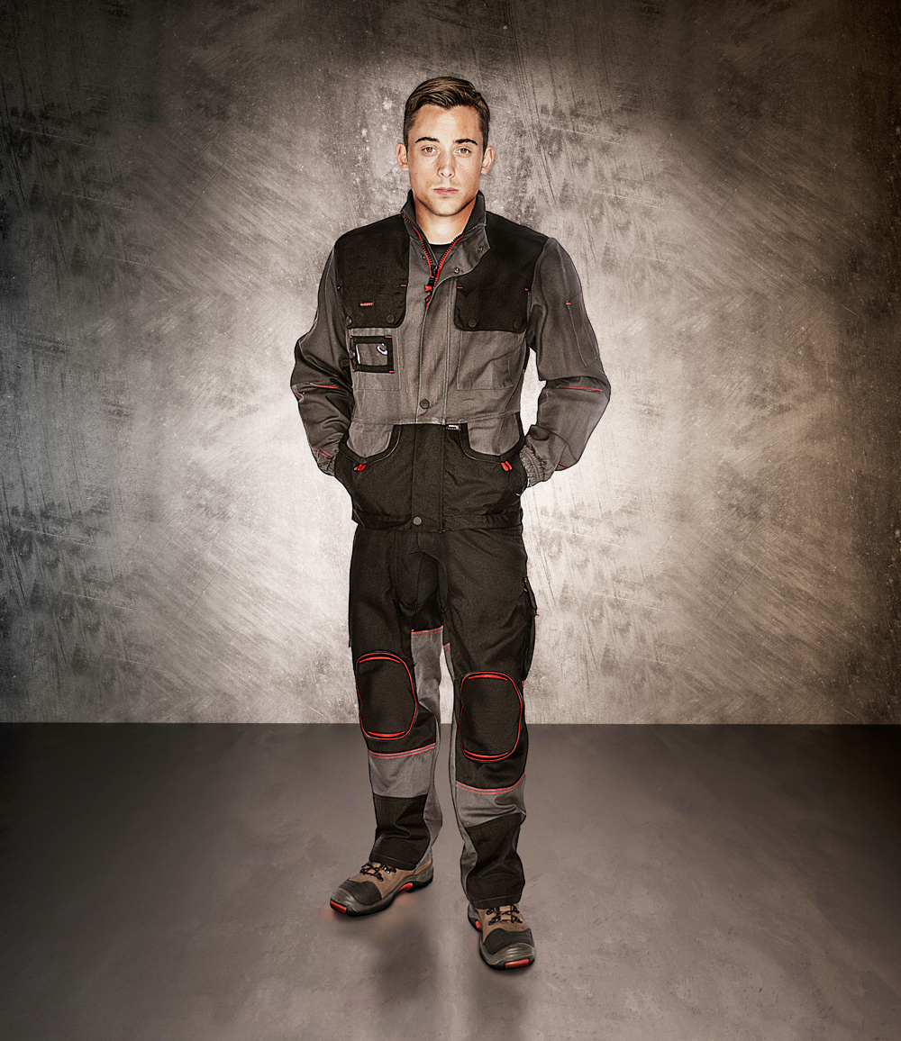 ILKOTT YP71 pantalon travail genouillères noir stretch