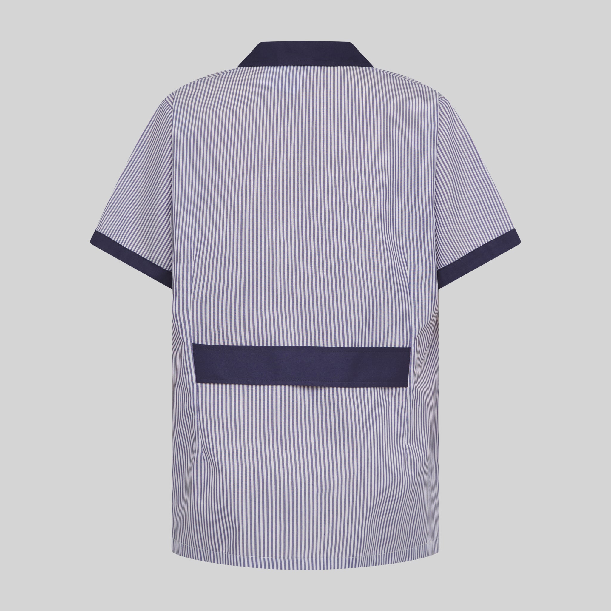 Gary's Robes blouse médicale femme Vichy marine manches courtes
