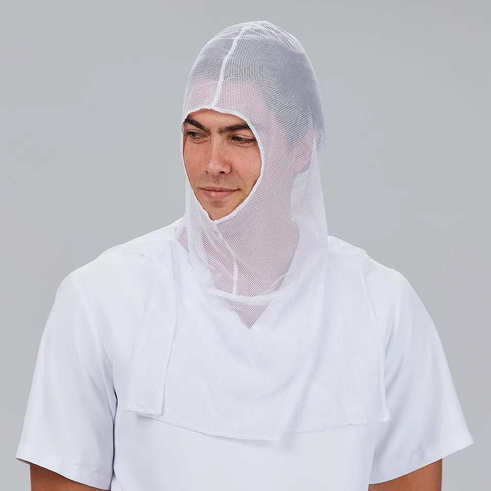 Gary's Caps Cagoule Maille Blanche - Lot 6