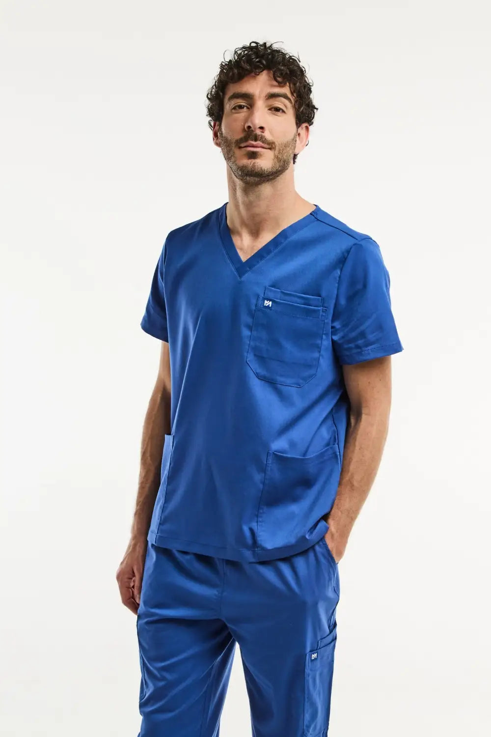 Aelin LUCA Jogger tenue médicale homme bleu roi