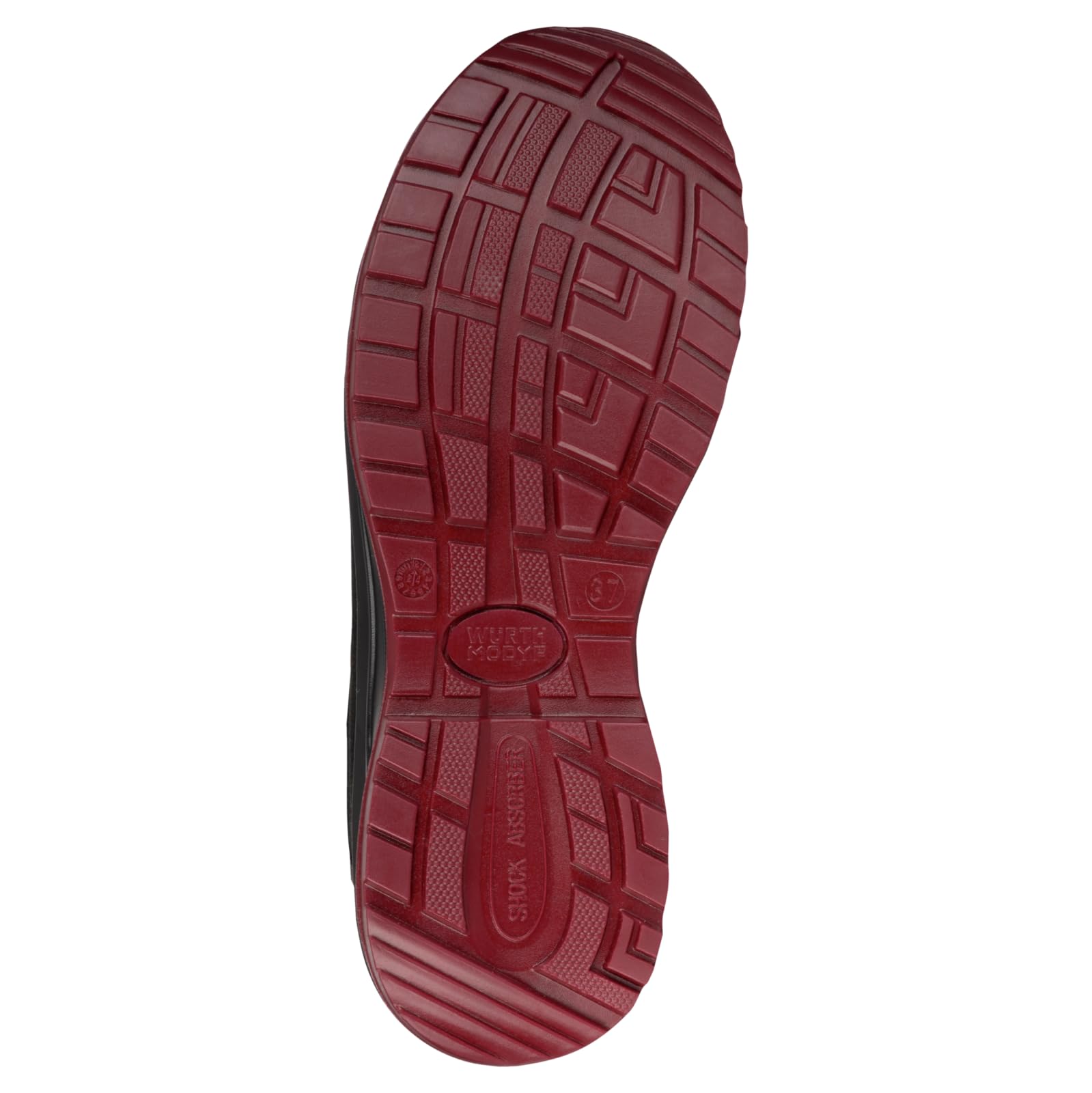 Würth MODYF CRUISE LADY chaussures sécurité S3S bordeaux 35