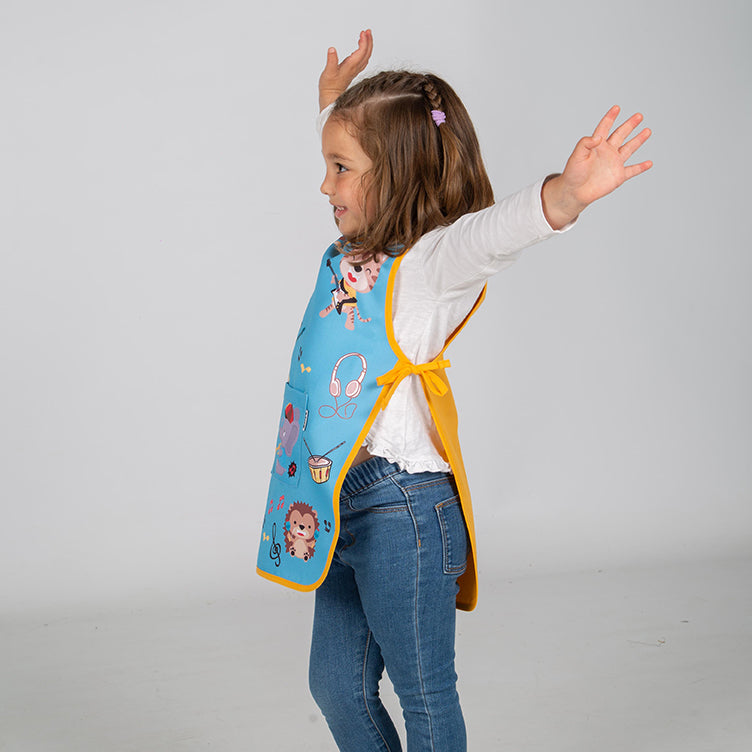 Gary's Instrumento tablier enfant école vert 100% polyester