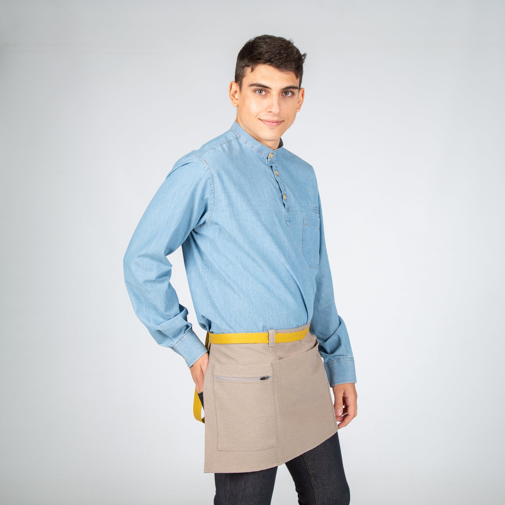 Gary's Aprons tablier court 35x67 cm rouge