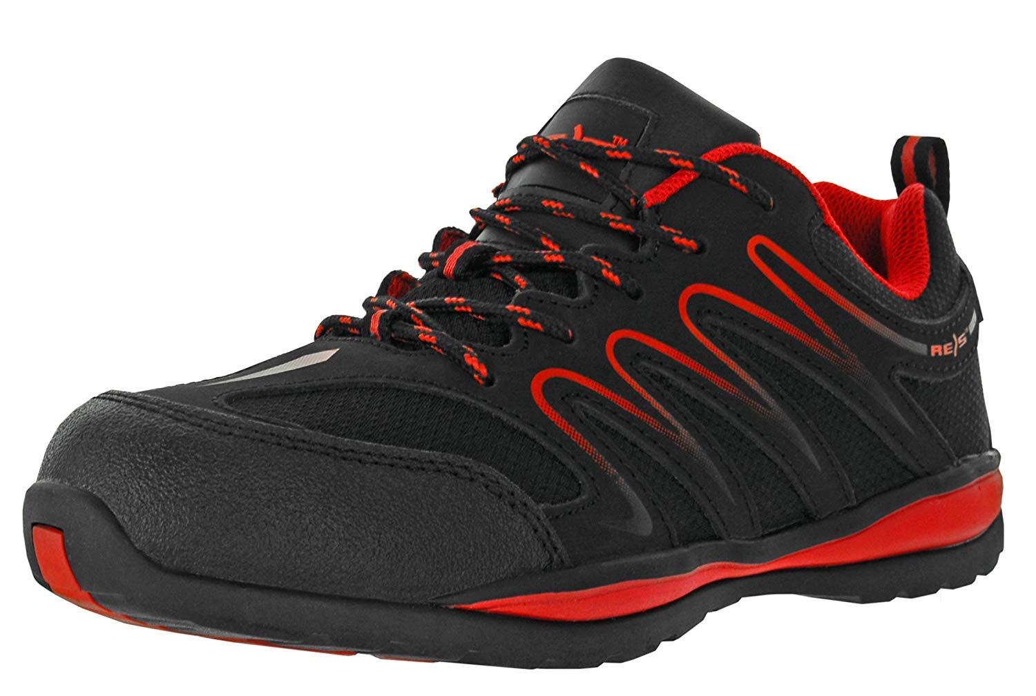 Reis Ecudaor chaussure travail noir rouge 41