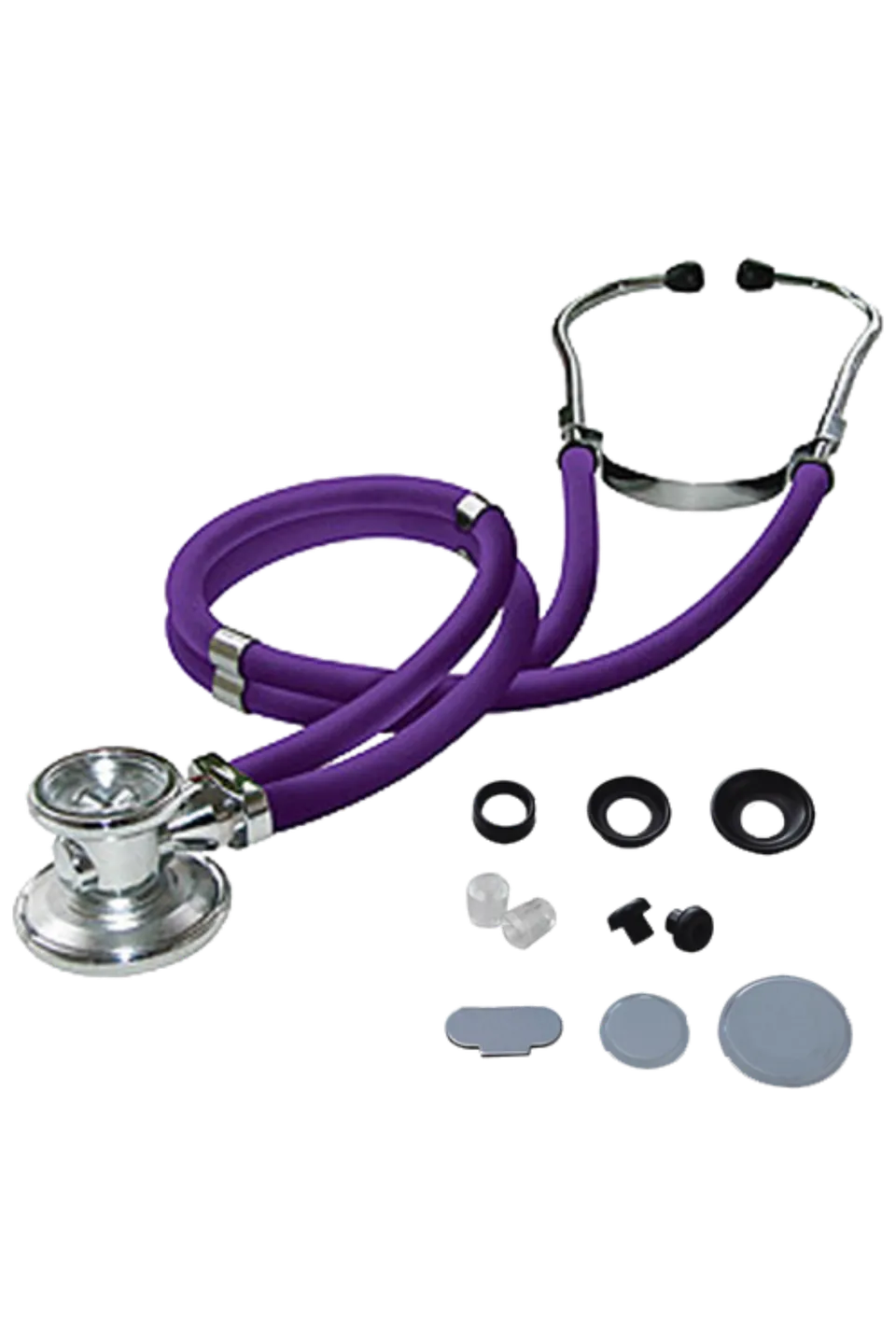 Enfermania Instrumental Rappaport stéthoscope rouge double pavillon