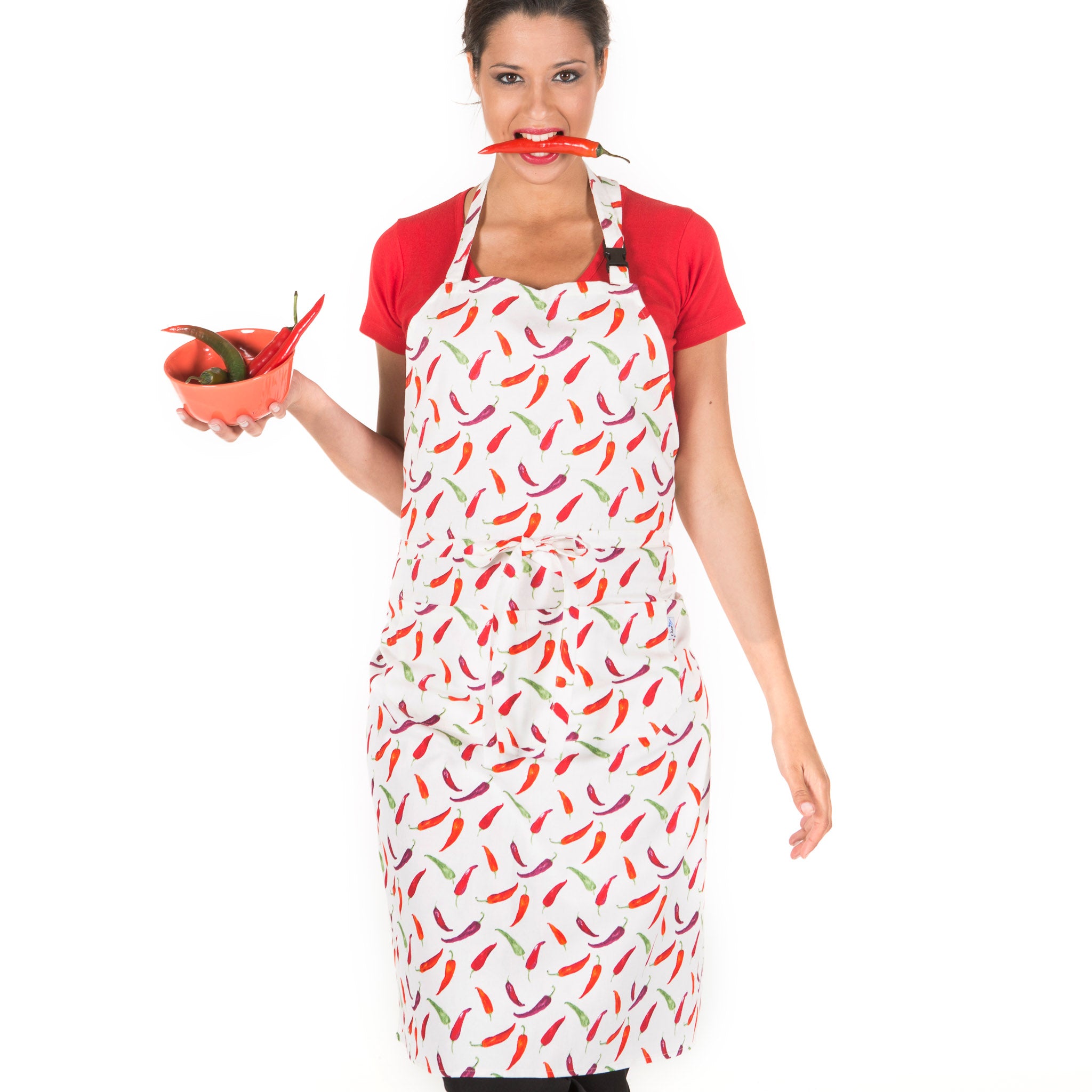 Gary's Aprons Tablier Bavette Coton Olivas 95x75cm Poche