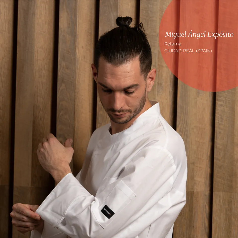 Gary's Chef Jackets Hermes veste cuisine homme blanche XS