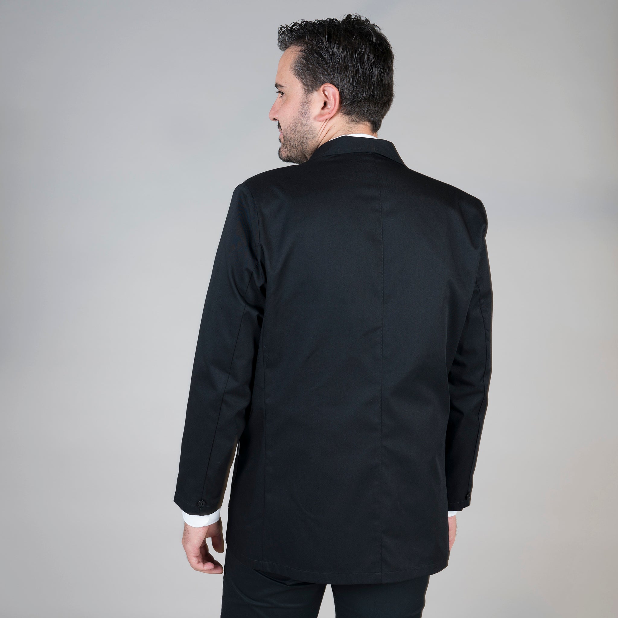 GARY'S Smoking veste de service noire 1 bouton