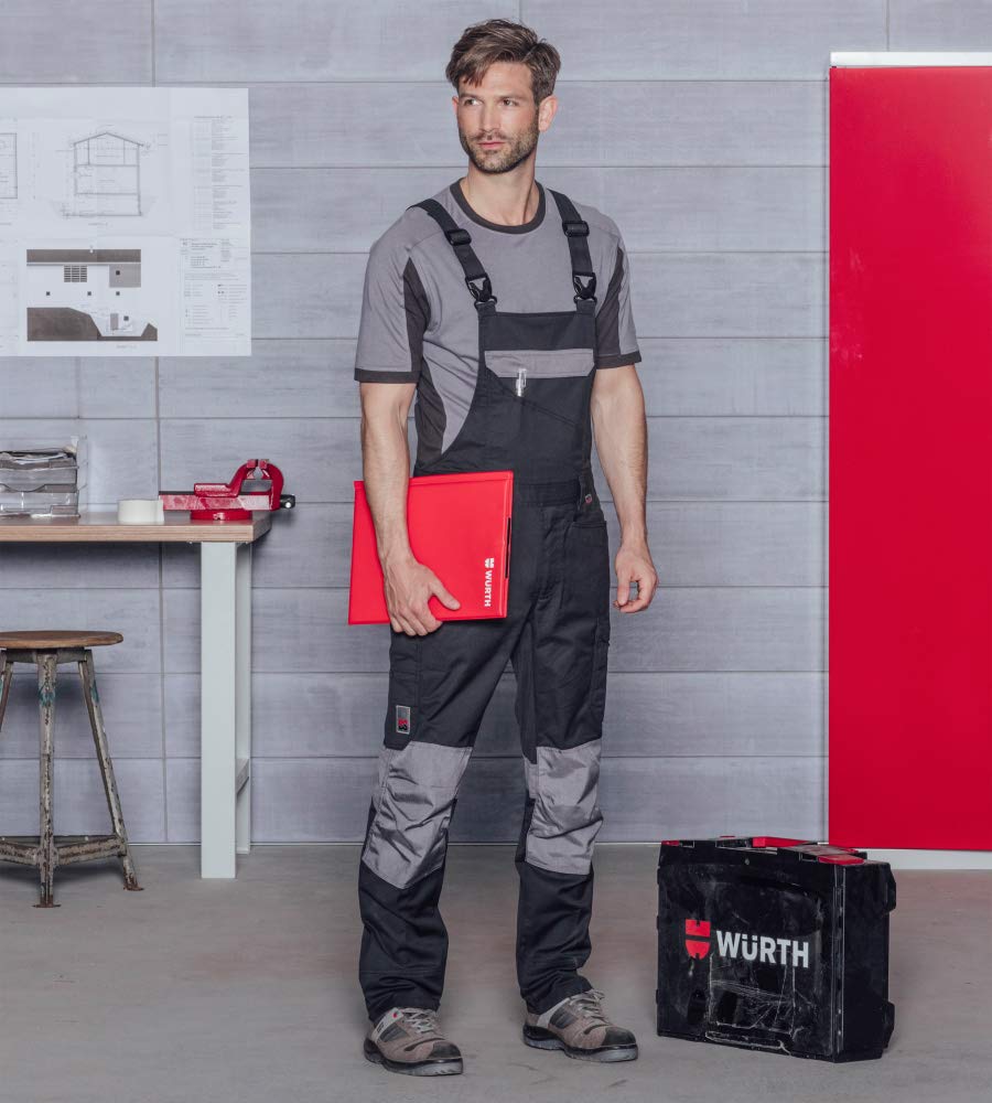 Würth MODYF Cetus salopette travail anthracite grise