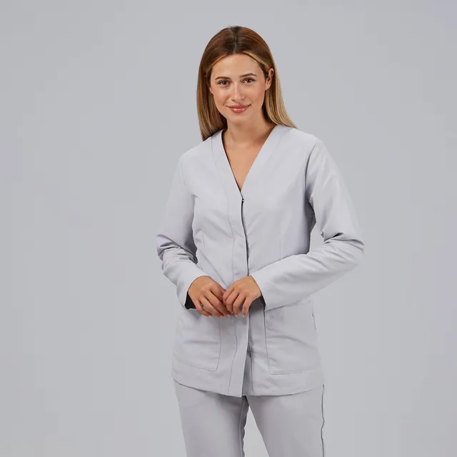 Gary's Aitana blouse médicale femme blanche manches longues