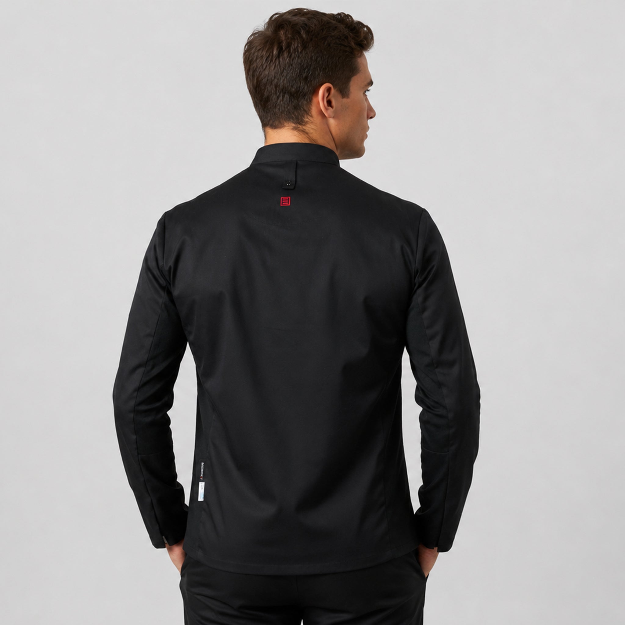 GARY'S Osiris veste cuisinier manche longue noir