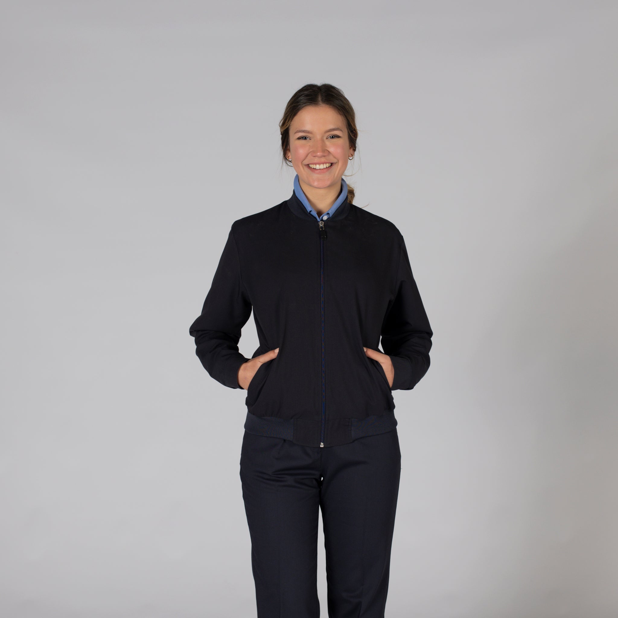 GARY'S Trivial veste travail femme noire – hôtellerie