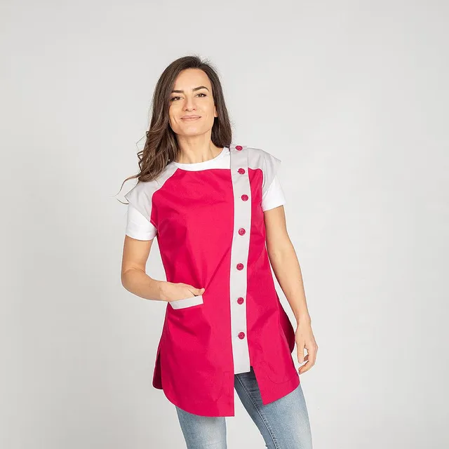 Gary's Bicromatica blouse femme fuchsia sans manches