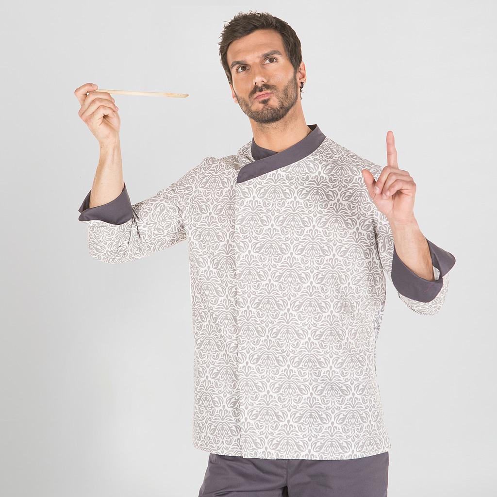 GARY'S Cobos veste de cuisine jacquard 100% coton