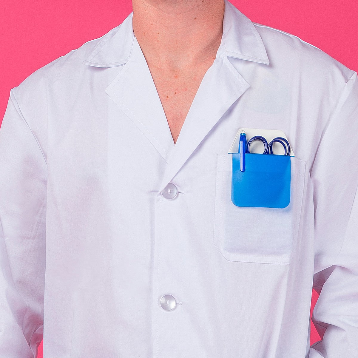 Enfermania Ropa blouse médicale blanche unisexe sarga taille M