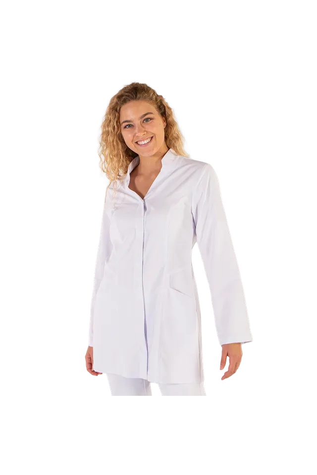 Enfermania Ropa blouse blanche microfibre femme S