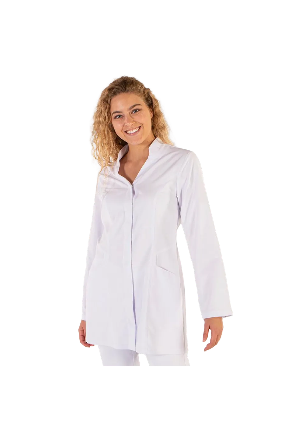 Enfermania Ropa blouse blanche microfibre femme S