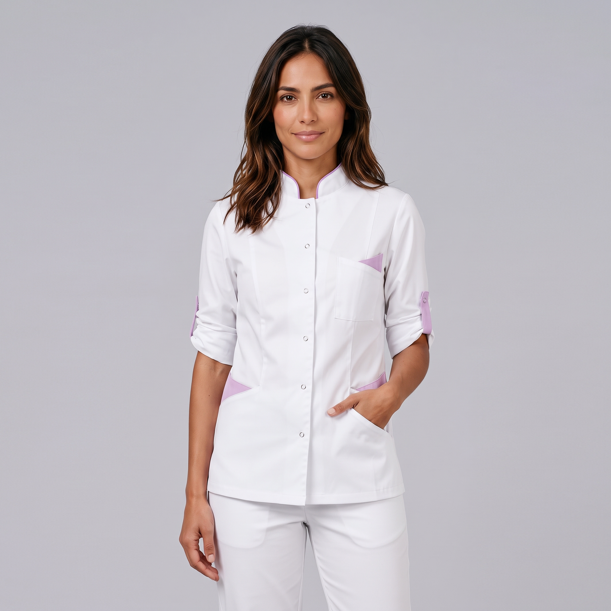 Gary's Sofia tunique médicale femme lila blouse santé