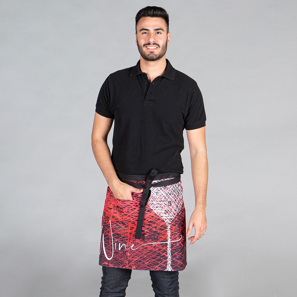 GARY'S Aprons tablier court sans bavette 47x74 cm imprimé