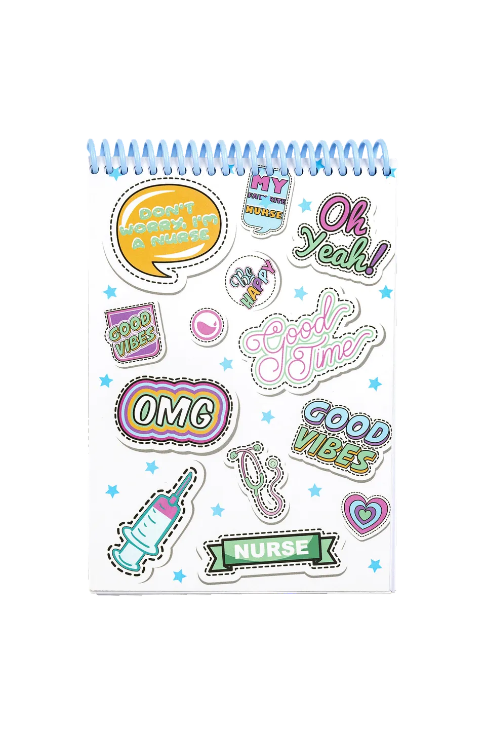 Enfermania Stickers Collection carnet A6 50 pages