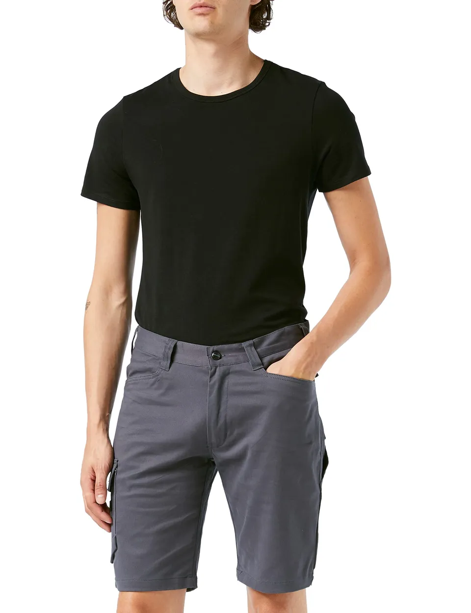 Dickies Lead in Flex short de travail gris 42W stretch