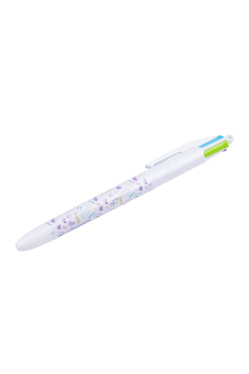 Enfermania Care stylo BIC 4 couleurs imprimé soignant