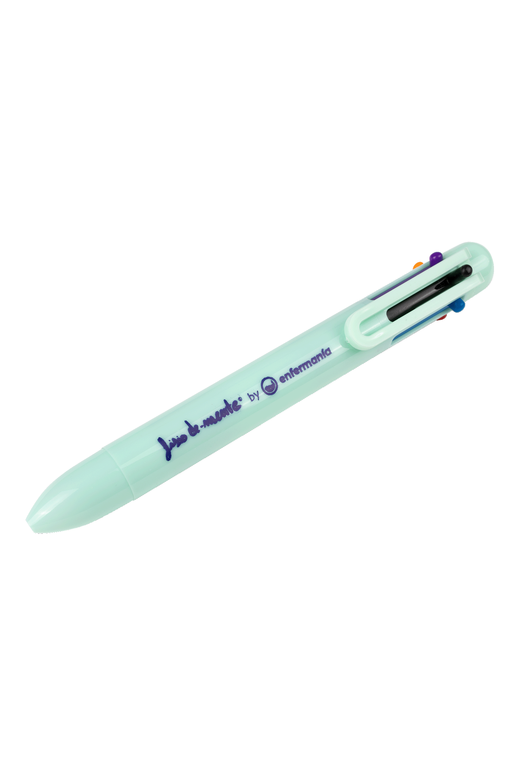 Enfermania Papelería stylo 6 couleurs bleu ciel Fisiode_mente