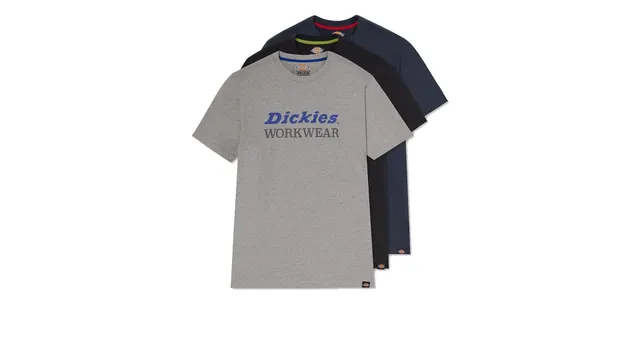 Dickies Rutland lot 3 t-shirt homme L coton