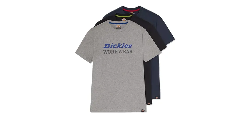 Dickies Rutland lot 3 t-shirt homme L coton