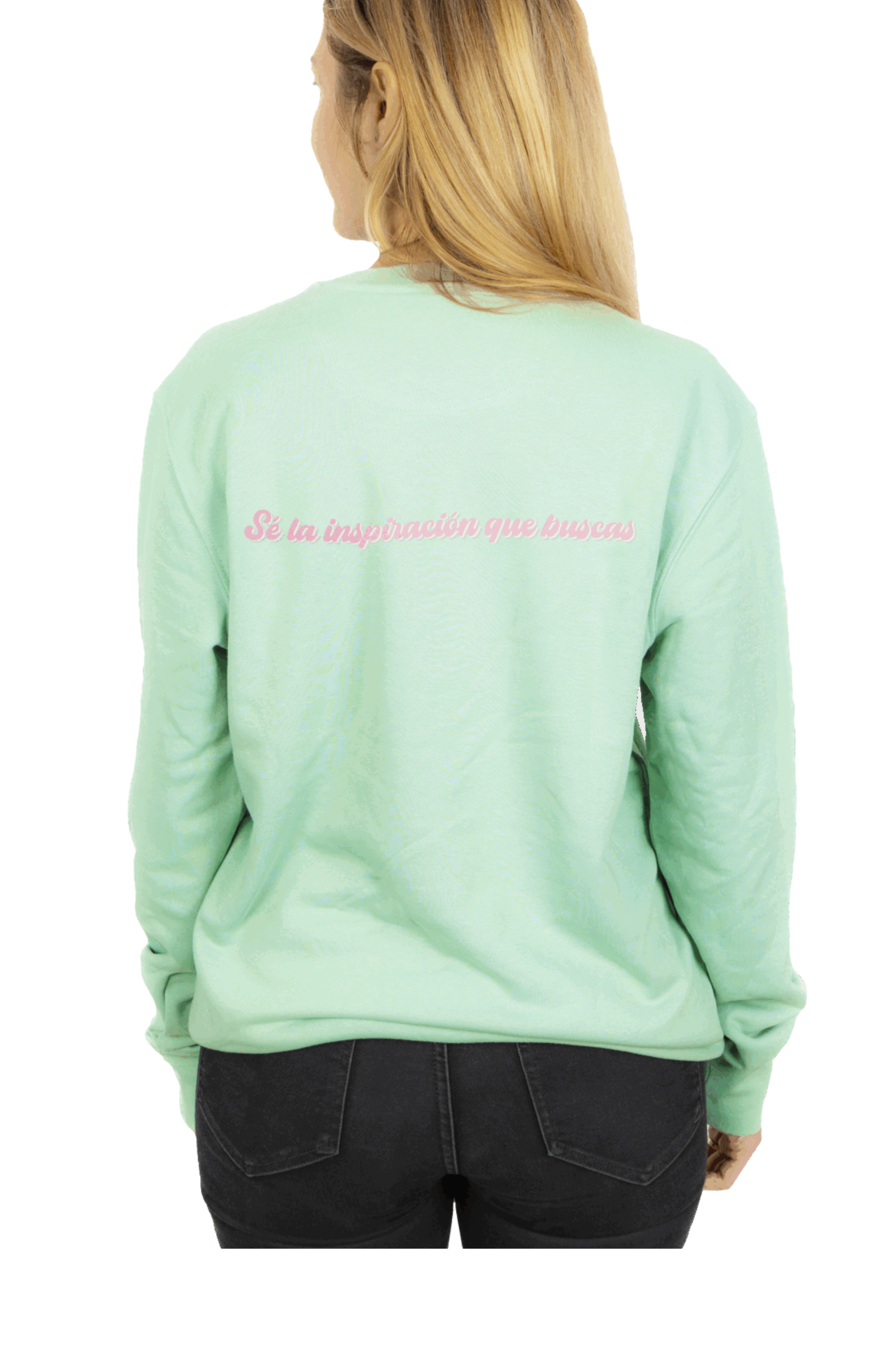 Enfermania Ropa sweat menthe imprimé S personnalisable