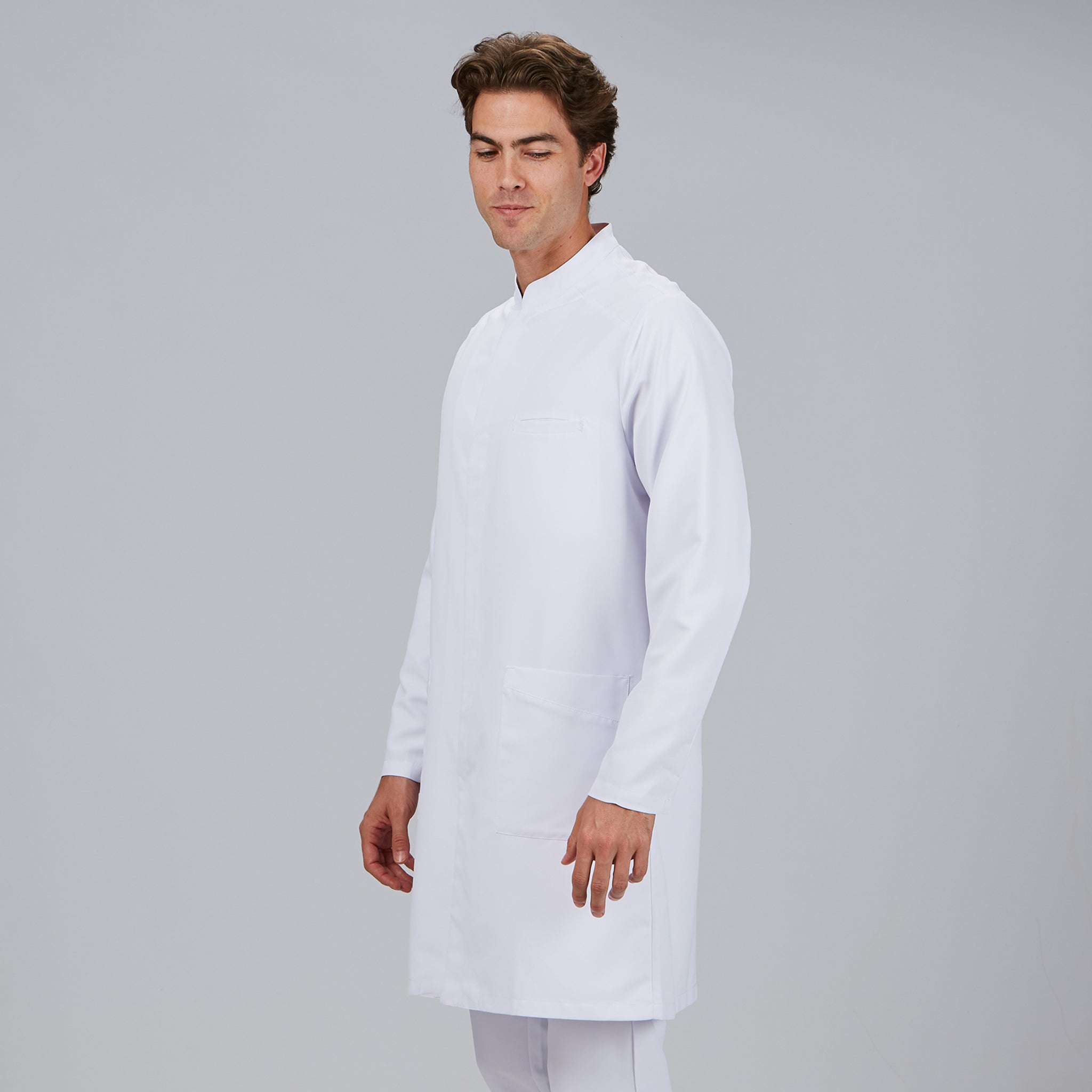 GARY'S Saúl Blouse Blanche Microfibre Homme