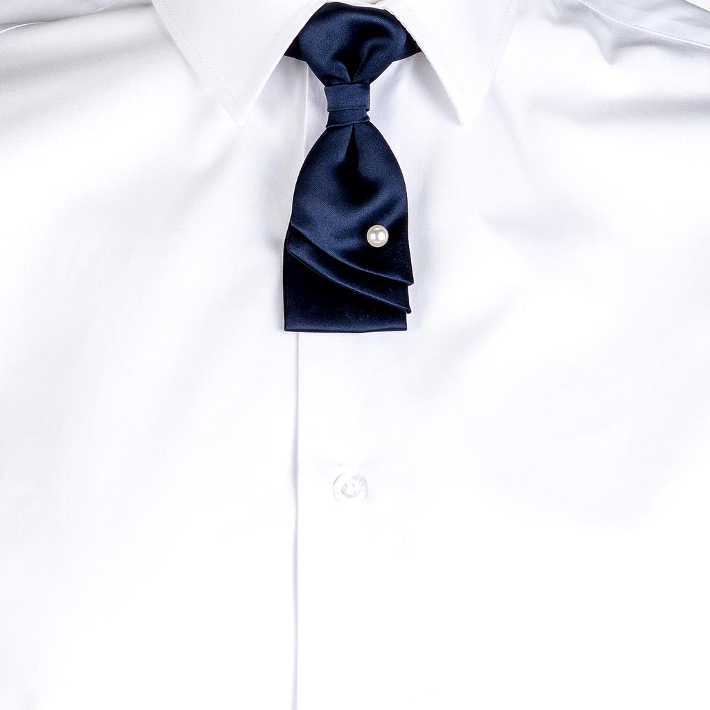 GARY'S Short Tie Satin noeud papillon noir satin
