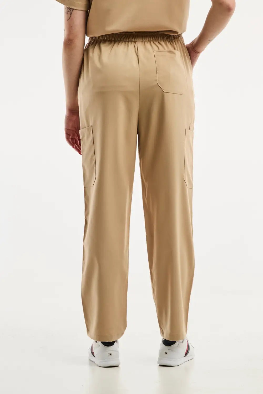 Aelin Emma pantalon médical beige clair femme stretch