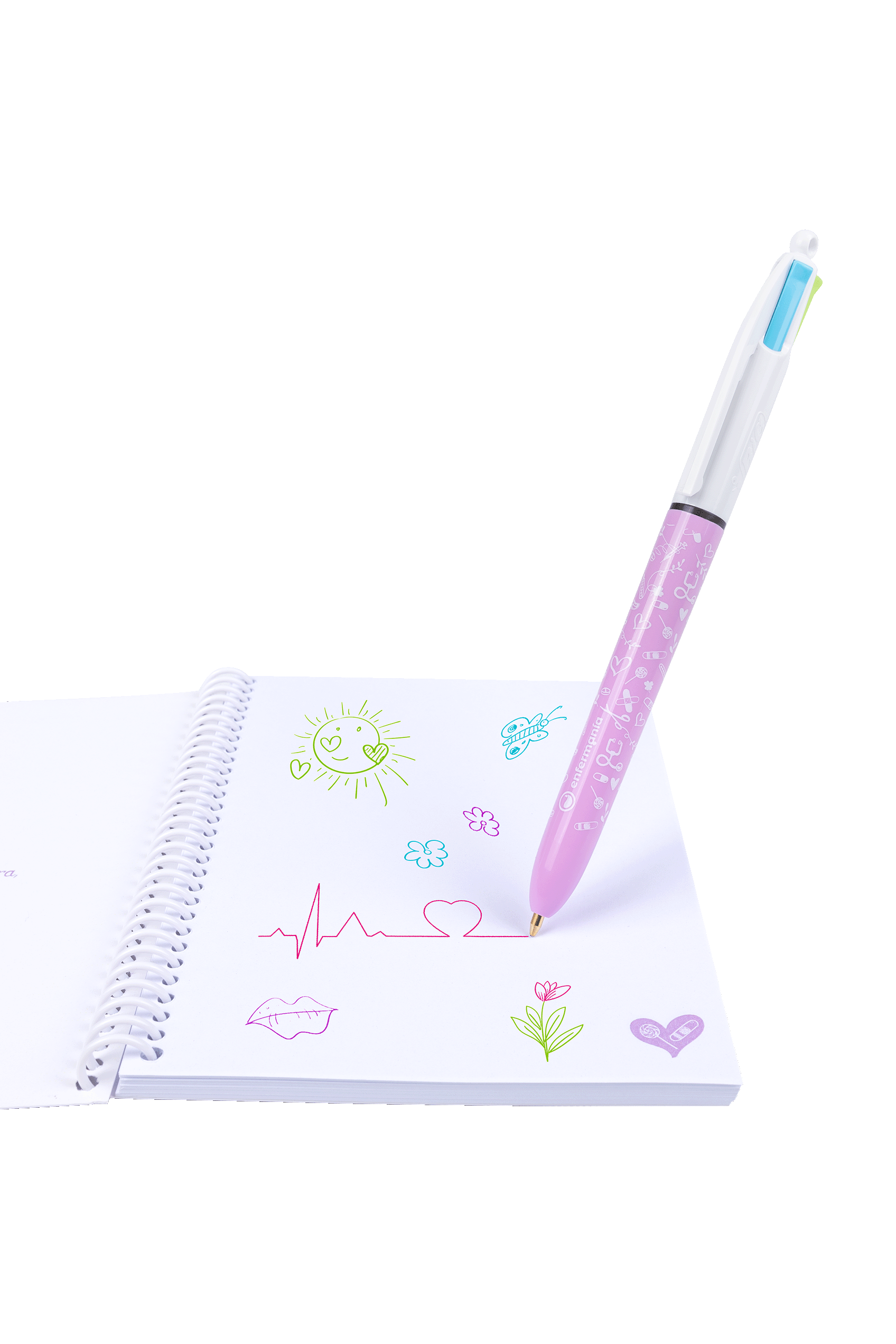 Enfermania Sweet Collection stylo BIC 4 couleurs infirmière