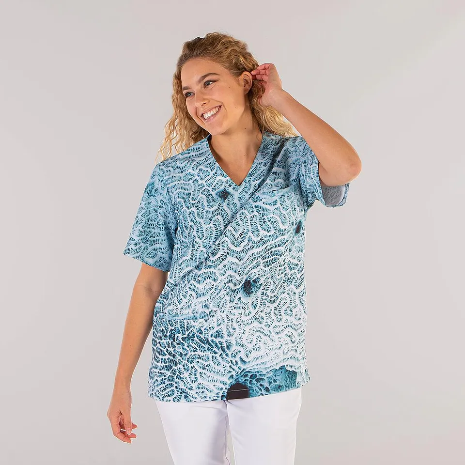 Gary's Blouses blouse Eider recyclée Save L imprimée