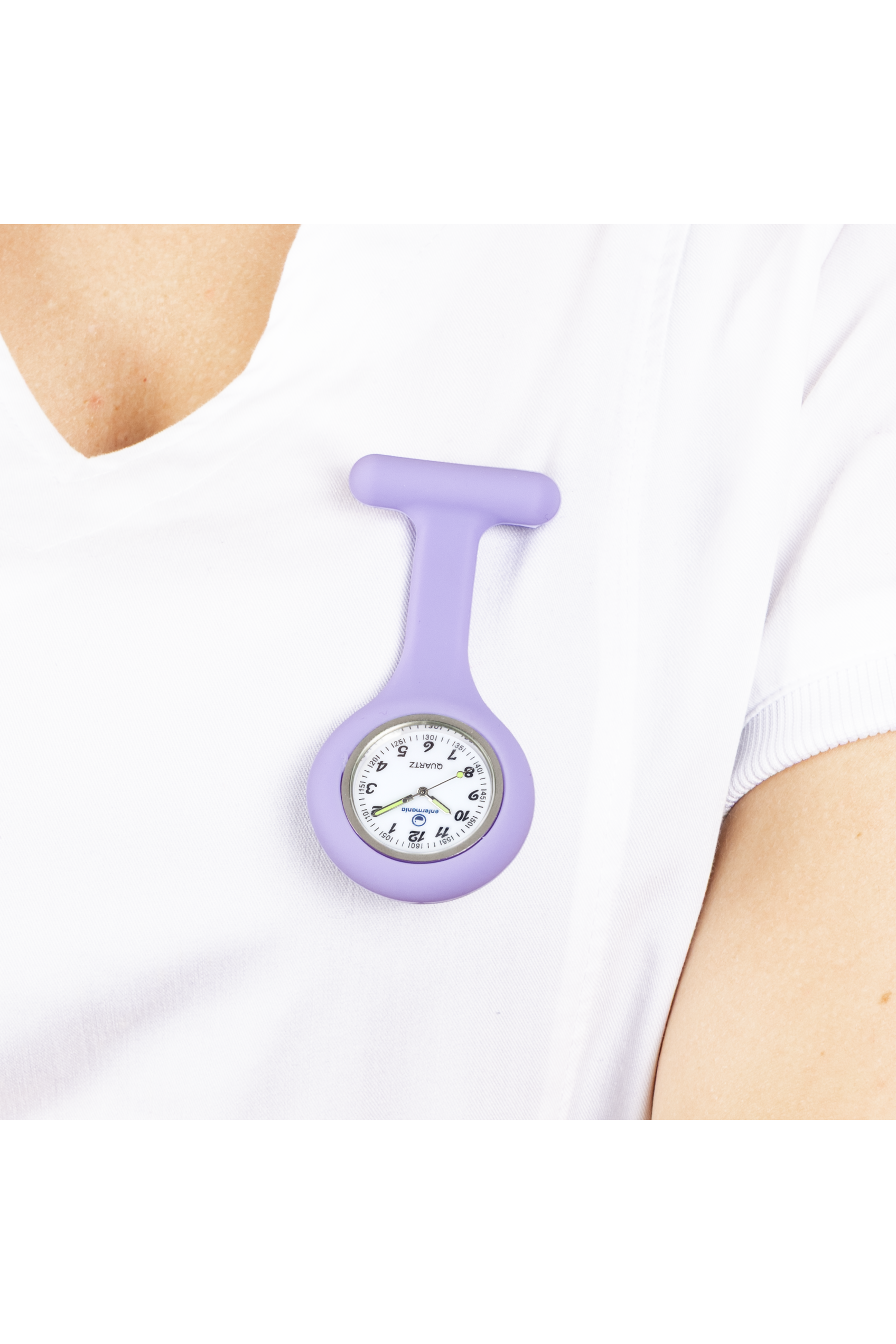Enfermania Accessoires montre infirmiere silicone secondes