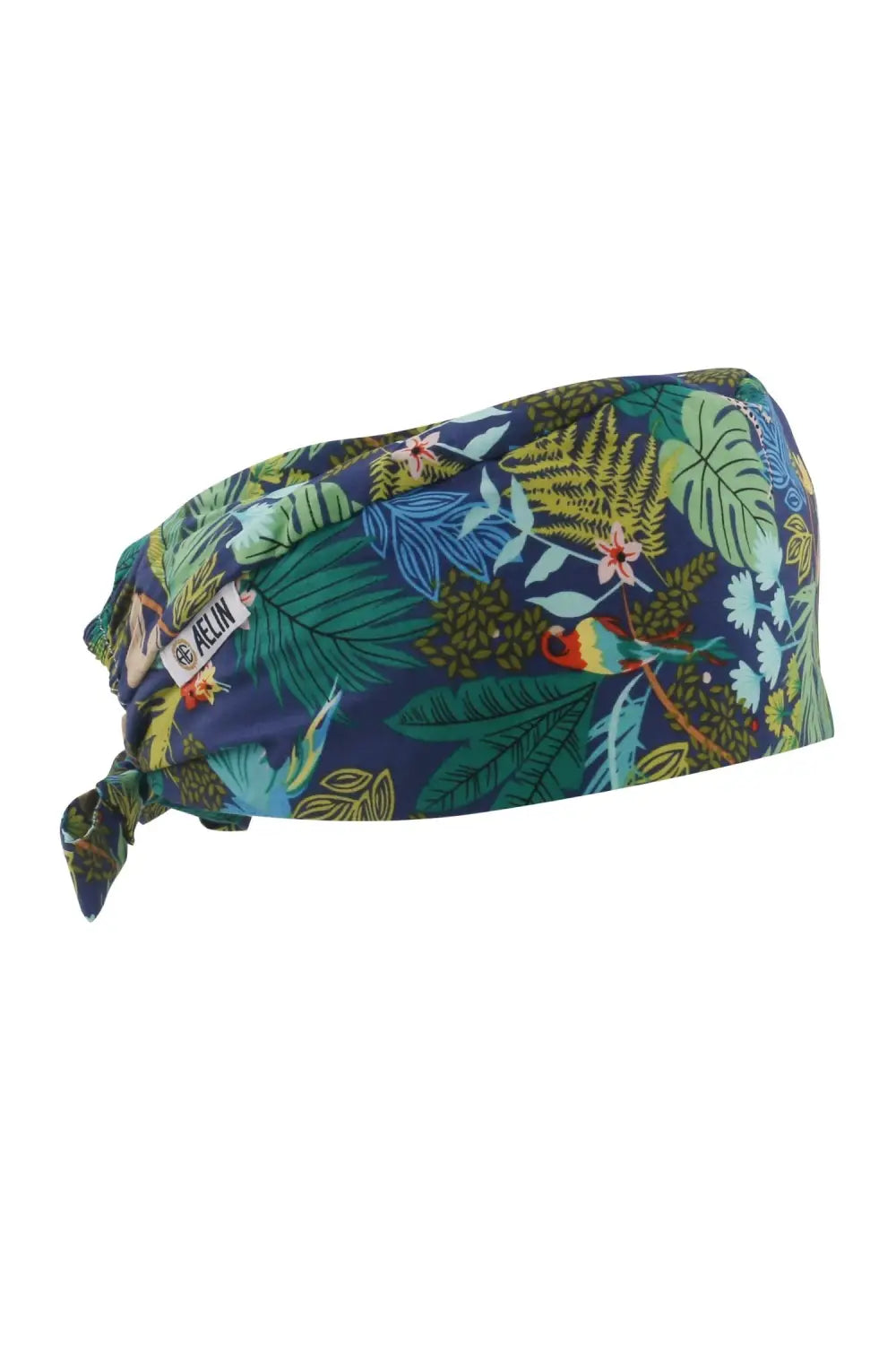 Aelin Paris Calot chirurgien Bleu marine jungle cheveux courts