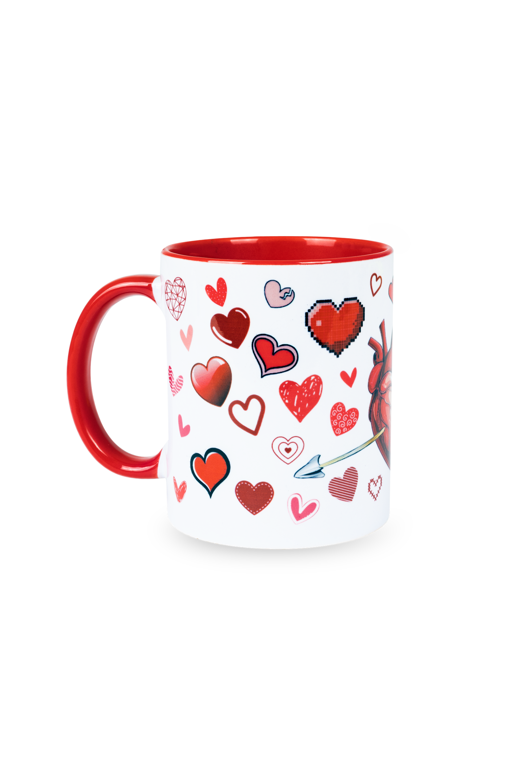 Enfermania Regalos Amor Propio mug céramique rouge 350 ml