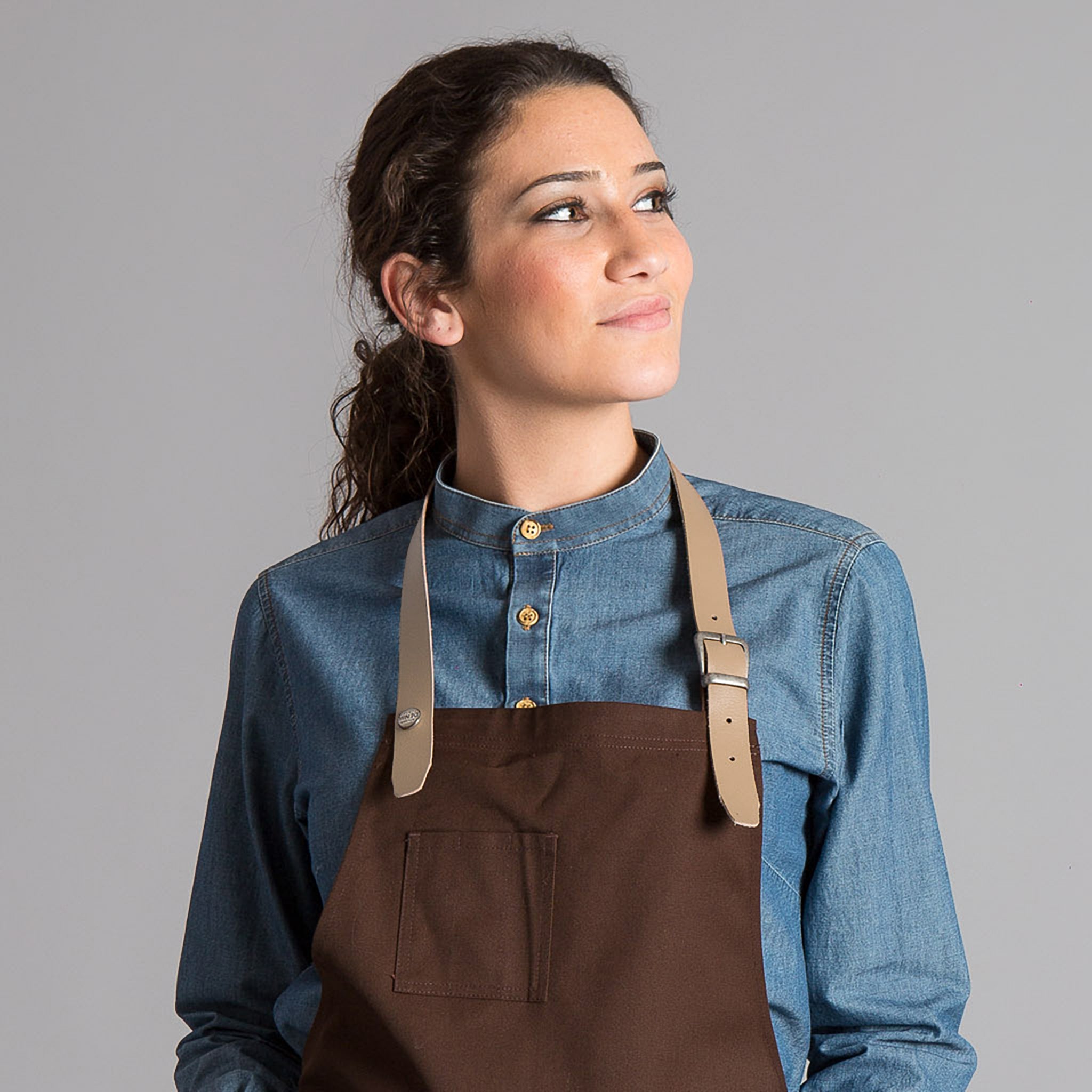 Gary's Add-Ons sangle cuir 70 cm noir tablier