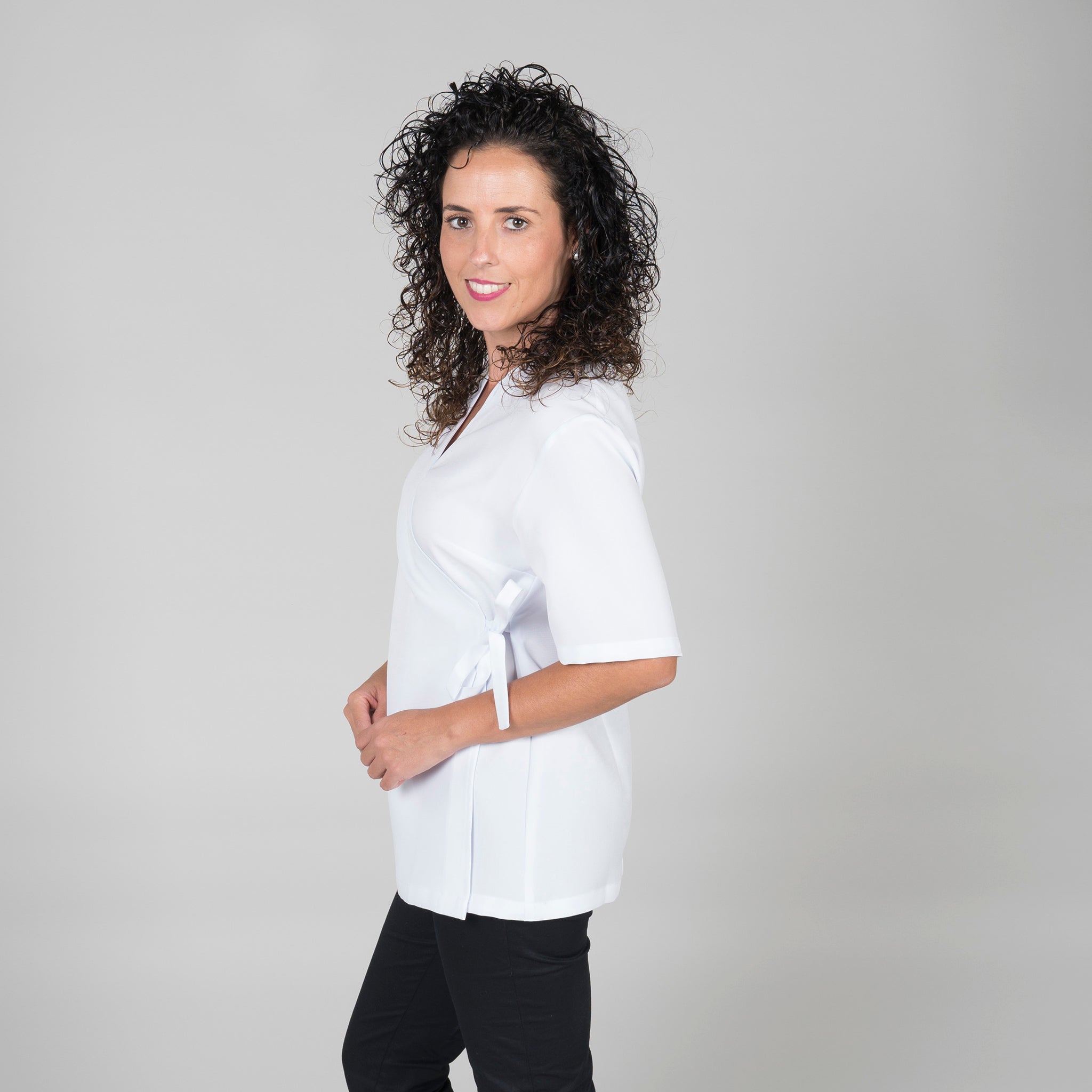 Gary's tunique coiffure bordeaux femme col V taille M