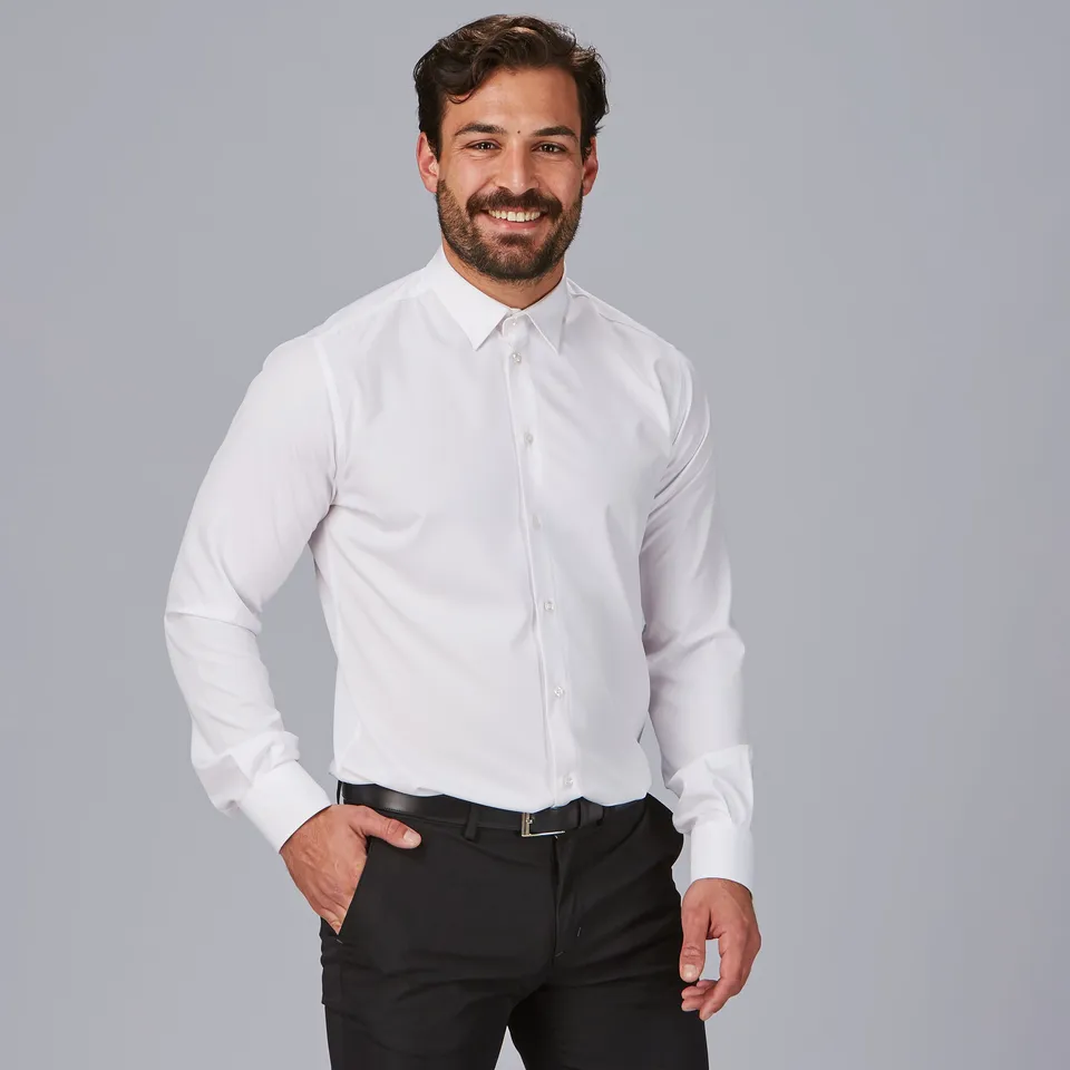 GARY'S Gabriel chemise homme slim fit noire stretch