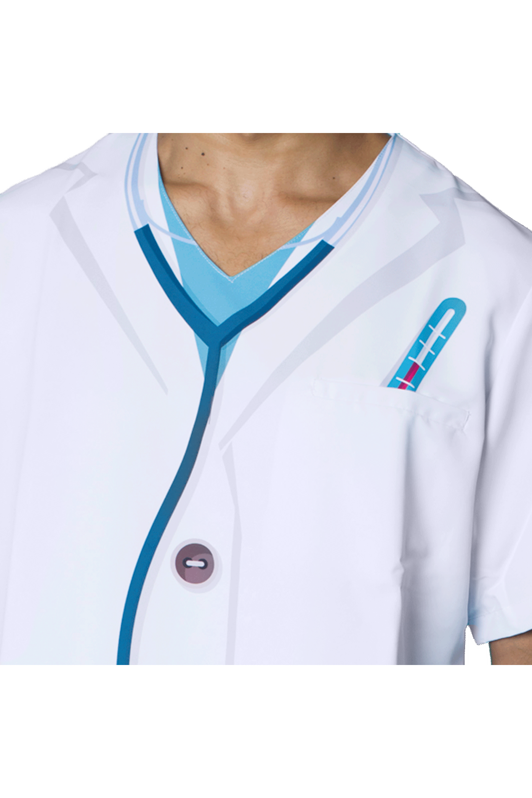 Enfermania Ropa Bluson Microfibra Magic Print blouse médicale antibactérienne