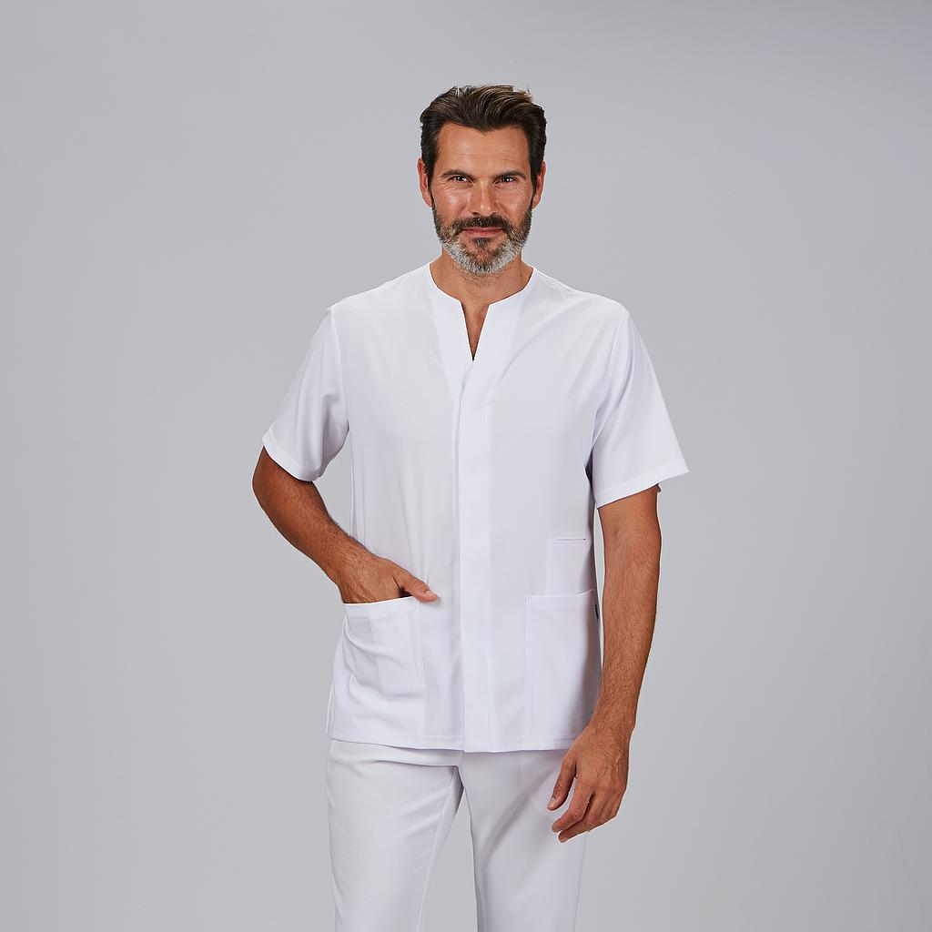 Gary's Alonso blouse homme col V noir manches courtes