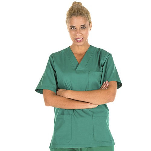 Enfermania Ropa blouse médicale col V blanc M