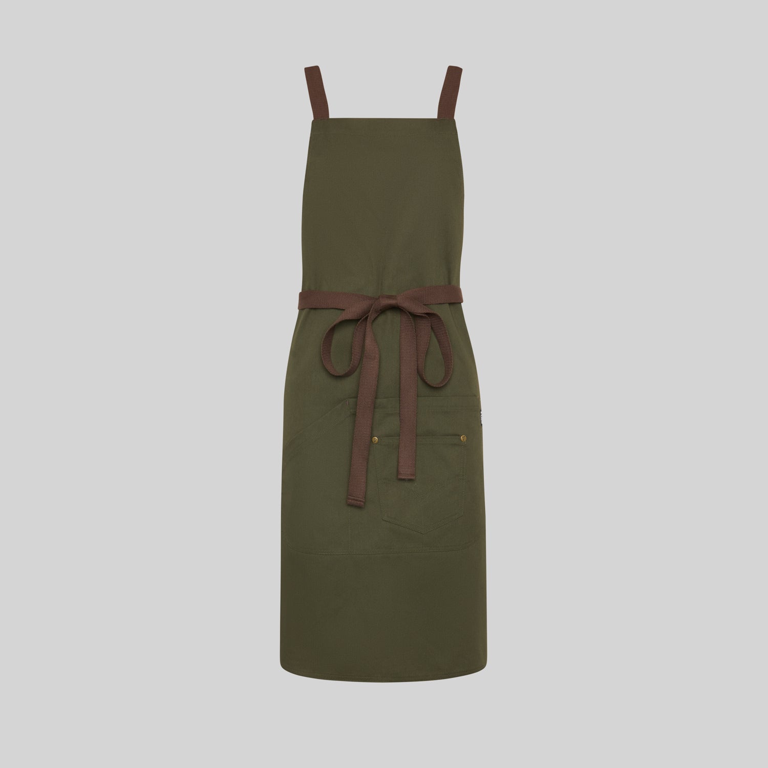 Gary's Aprons tablier bavette marine 88x74cm poches
